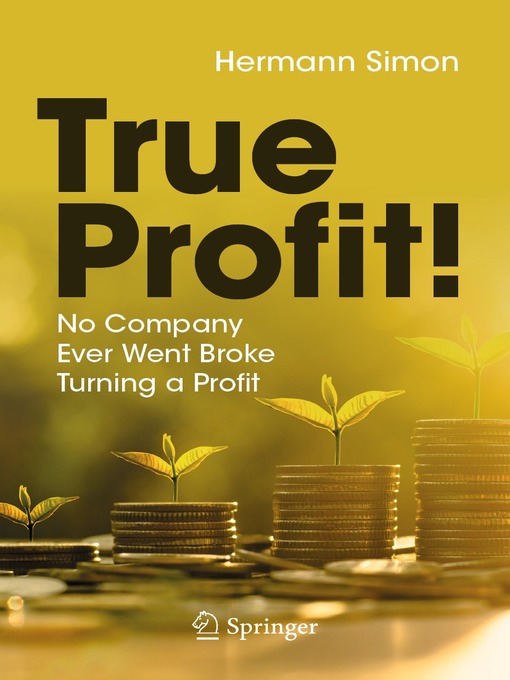 Title details for True Profit! by Hermann Simon - Wait list